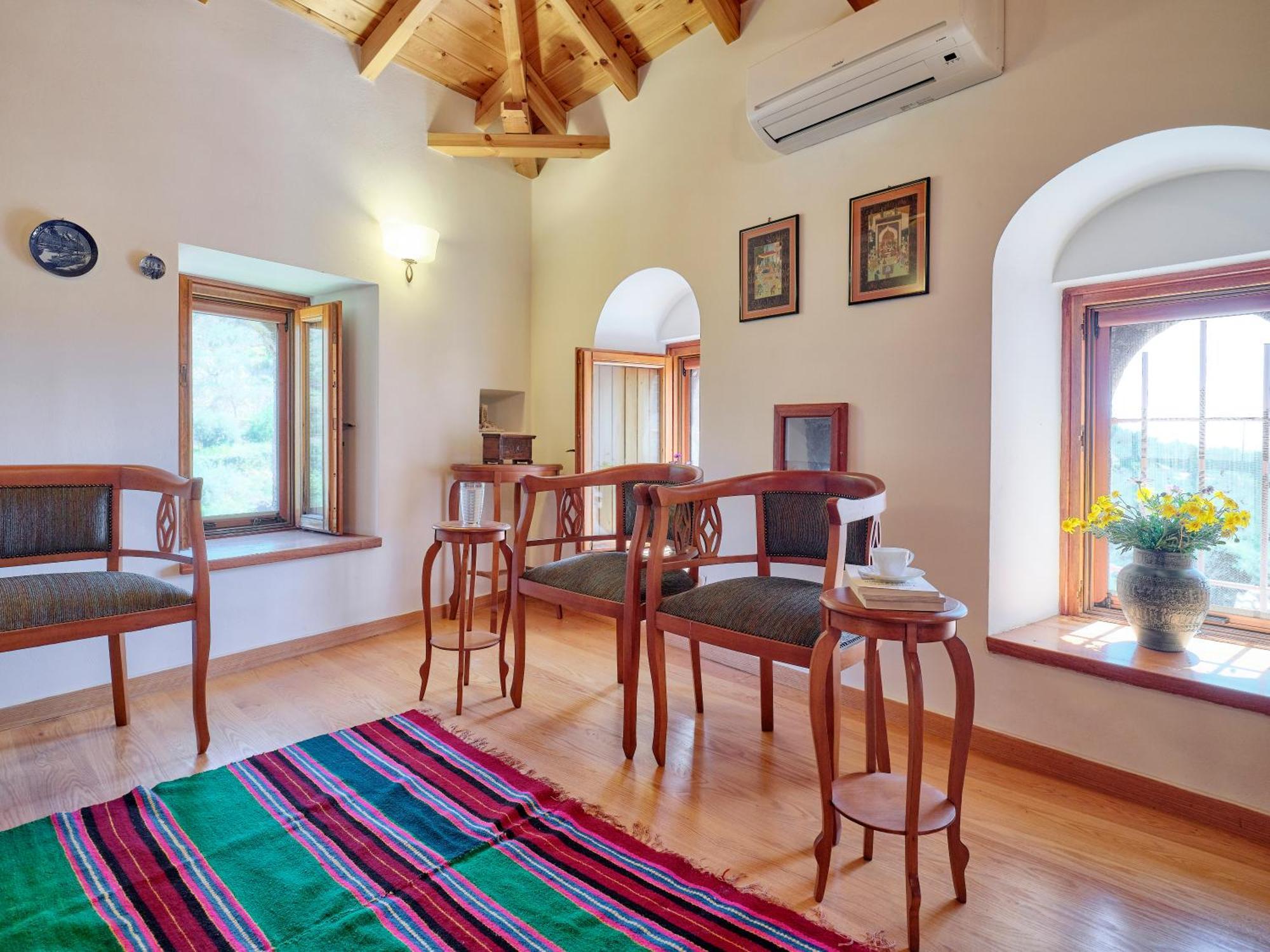 Petreas Castle Villa การ์ดามมีลี ภายนอก รูปภาพ